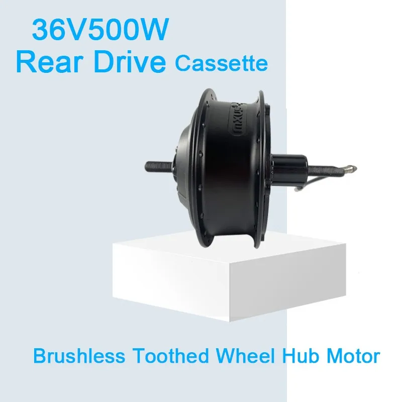 

Ebike 36V500W Rear drive Cassette Brushless Toothed Small High Speed Motor MXUS Electric Bicycle refit Lithium Motor