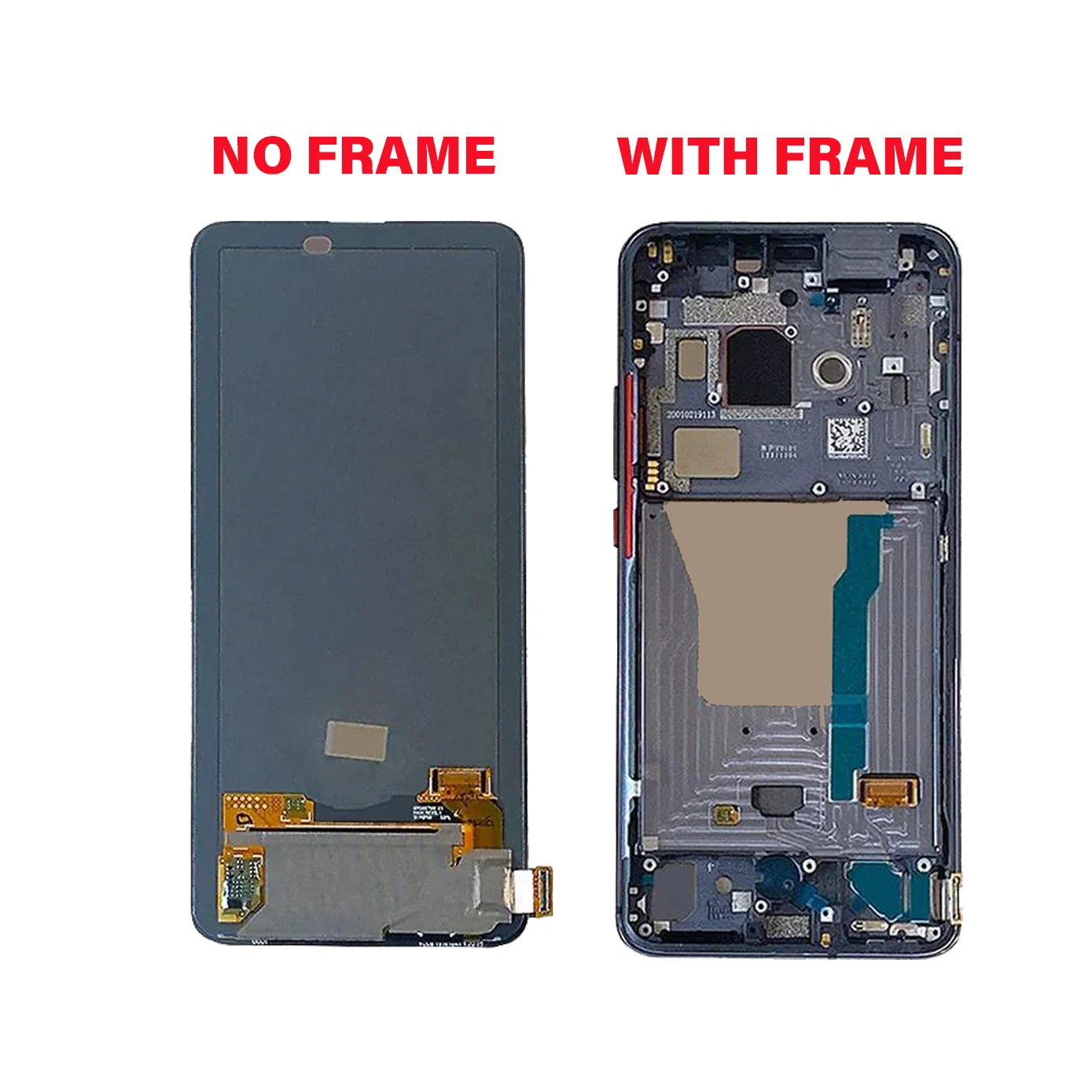 Original LCD For Xiaomi Redmi K30 Pro Screen Touch Display Digitizer Parts For Xiaomi Pocophone Poco F2 Pro M2004J11G Display