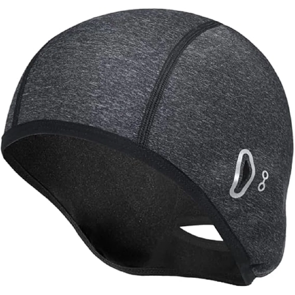 

Winter Skull Cap Helmet Liner, Thermal Cycling Cap Fleeced Windproof Running Beanie Hat for Men and Women