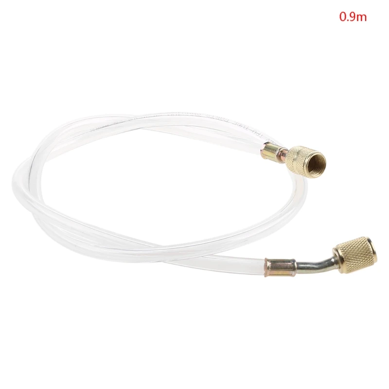 Transparent Refrigerant Charging PVC Hose Metric or Inch Joint Air Conditioning Drop Shipping