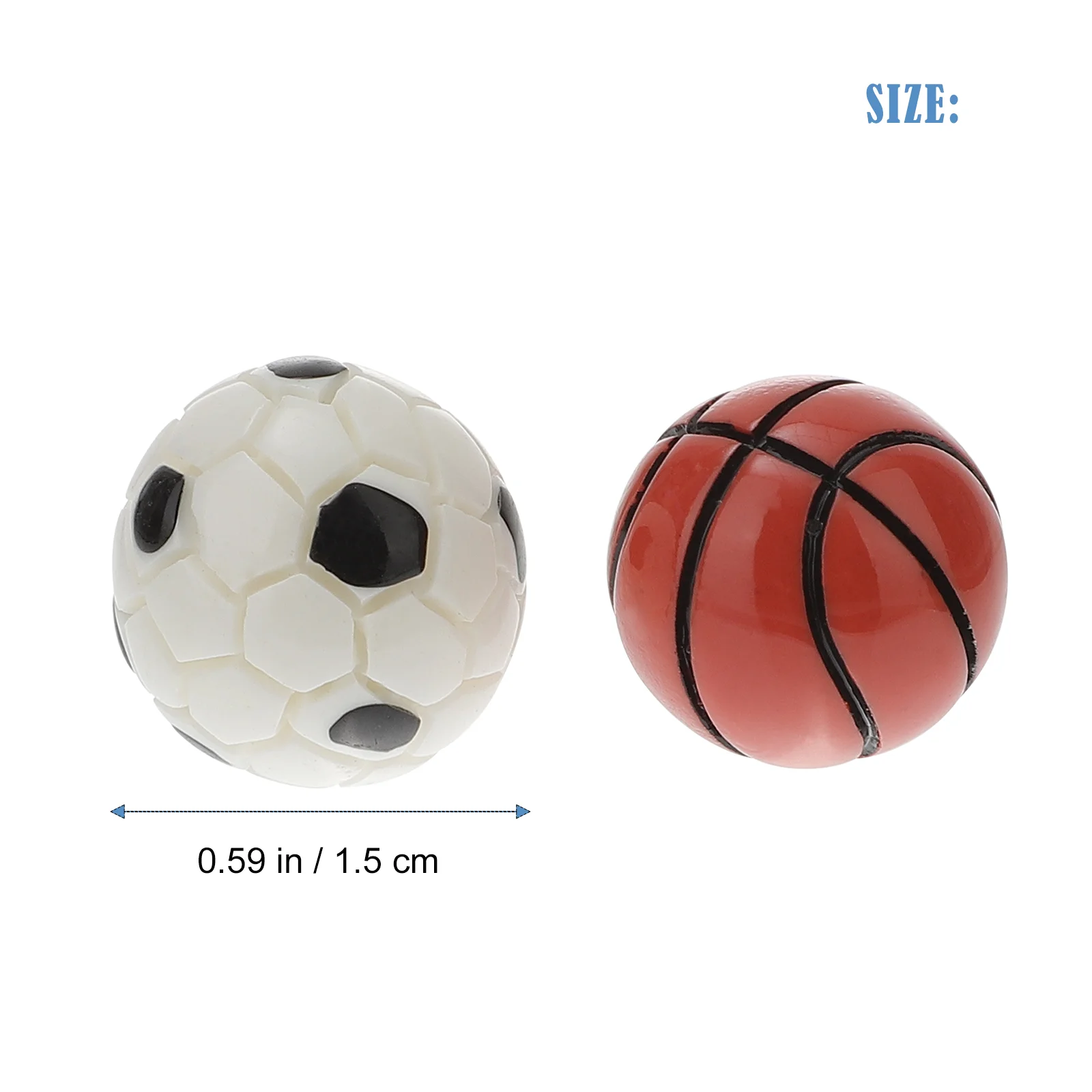 DIY Accessory Football Basketball Fairy House Three-dimensional Mini Basketballs Kids Soccer