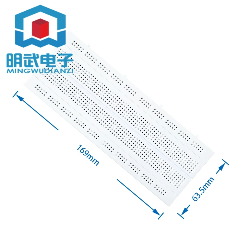 GL-12 840-hole high-quality Breadboard Experiment Board Universal Board Can Be Spliced And Combined 175*67*9MM