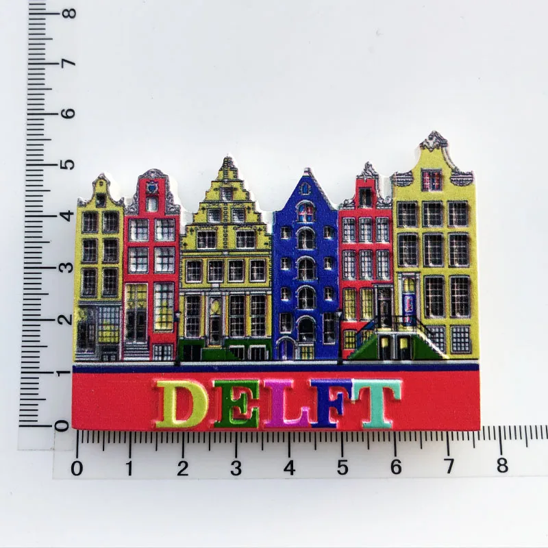 Refrigerators Magnet Amsterdam Netherlands Creative Souvenirs Decoration Magnetic Refrigerator Magnet Sticker Home Decoration