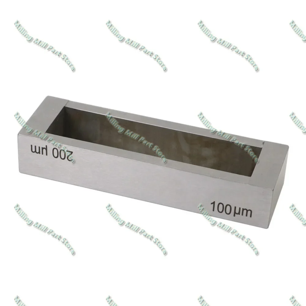 SZQ in acciaio inox a quattro lati tipo di telaio applicatore di Film macchina di rivestimento applicatore applicazione spalmatrice di Film umido larghezza 80MM