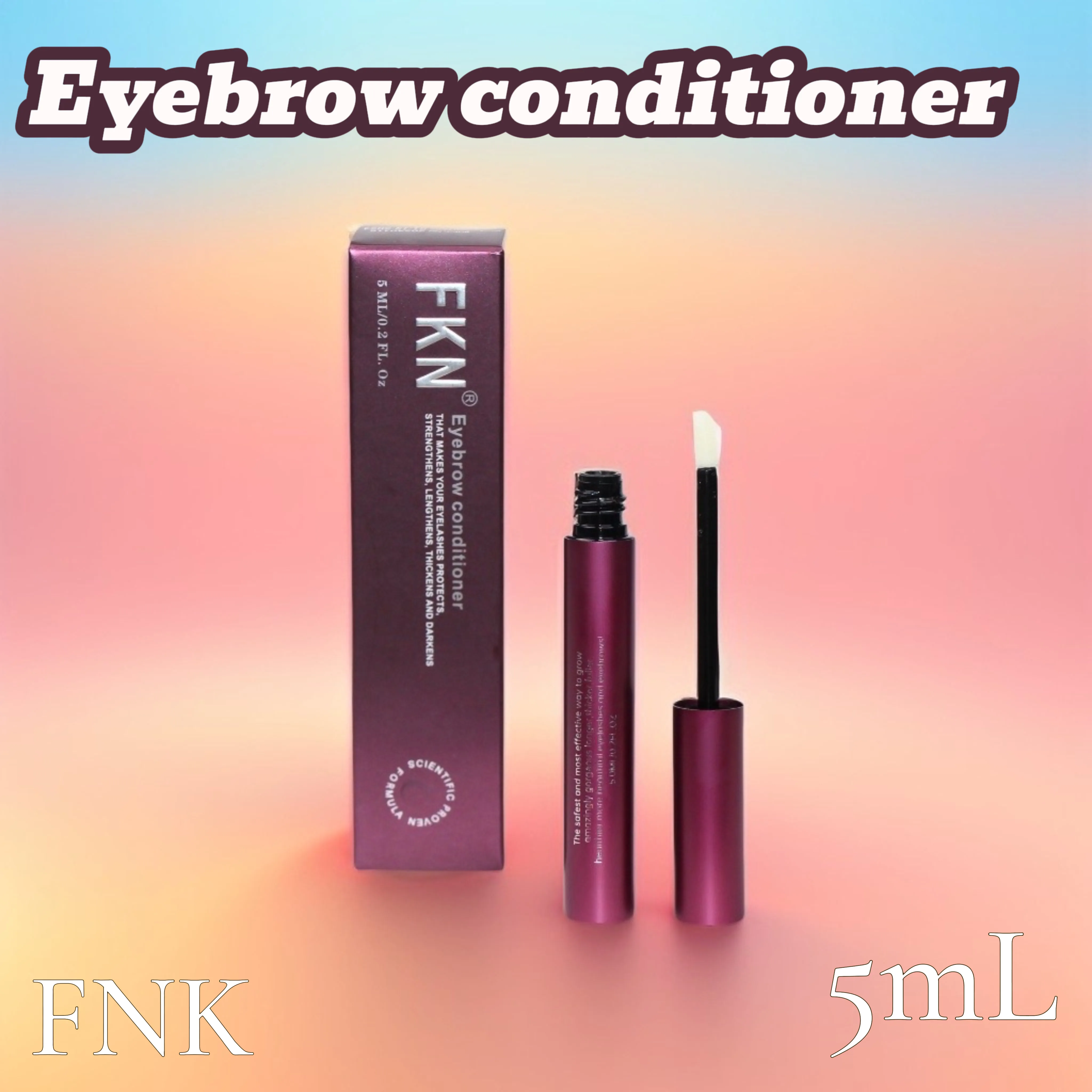 FKN Cosmetics Eyebrow Serum (5ml) makes your eyelashes look longer