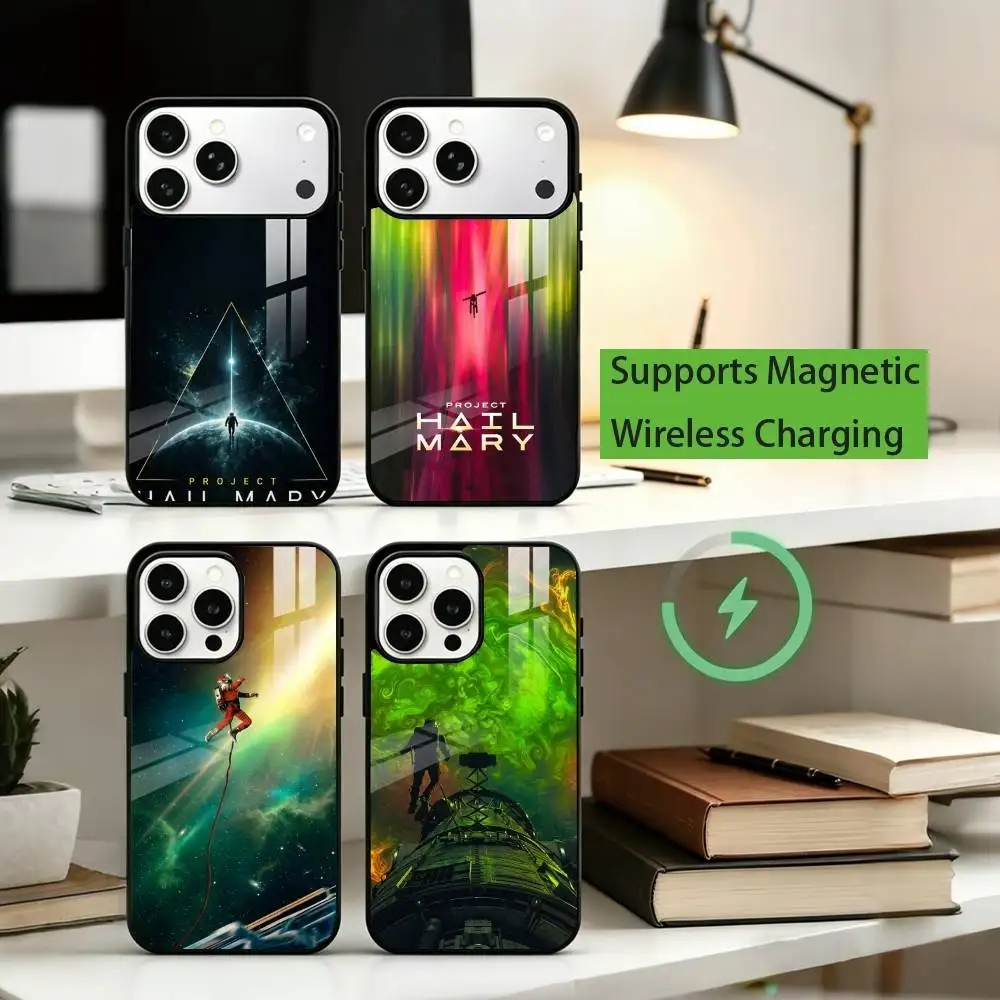 

C-Classic Movie P-Project Hail Mary Phone Case For iPhone17,16,15,14,13,12,11 Plus,Pro Allows magnetic wireless charging