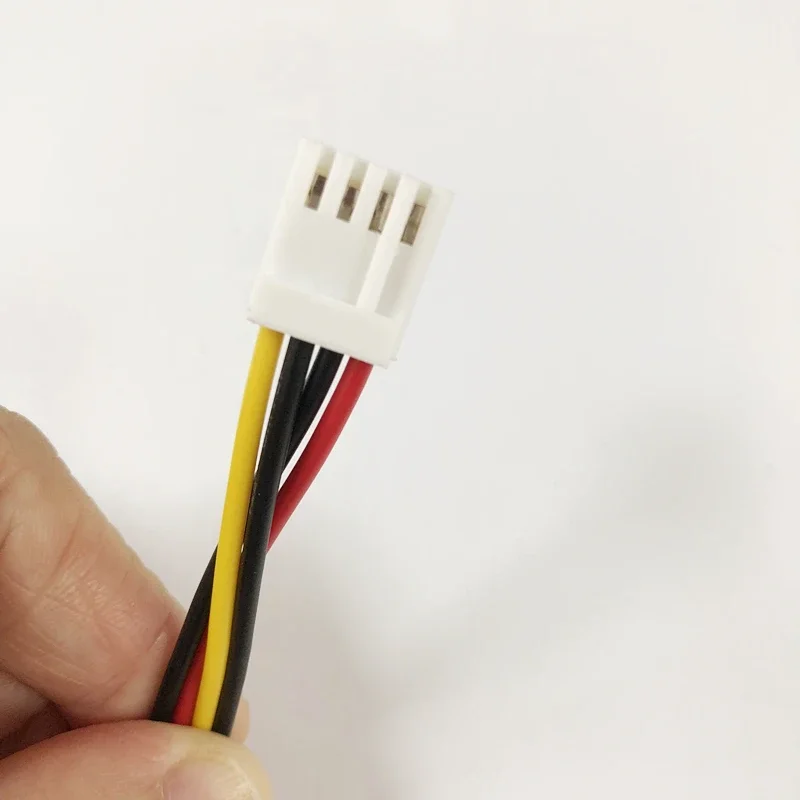 ITX-Cable flexible de 4 pines para fuente de alimentación, convertidor de 100mm a 4 pines hembra, de 20, 30 y 10CM, lote de 2,54 unidades
