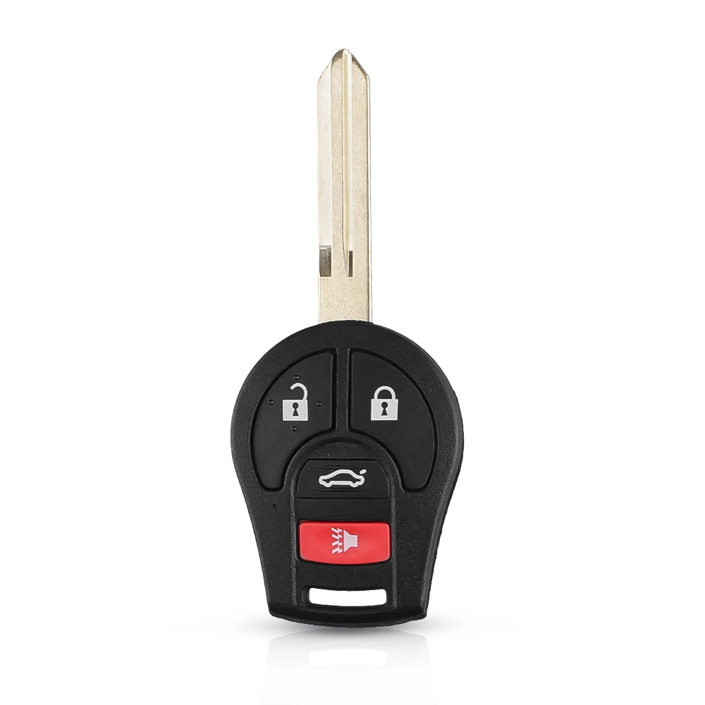 KEYYOU  2/3/4 Buttons For Nissan Sylphy Cube Juke Rogue Micra Qashqai Altima Maxima Sentra Versa Remote Car Key Shell Case Fob