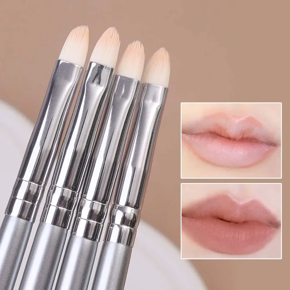 Dual-end Finger-tip Concealer Blending Brush 2in1 Soft Smooth Under Eye Dense Face Makeup Brushes Multi-Function Detail Brush