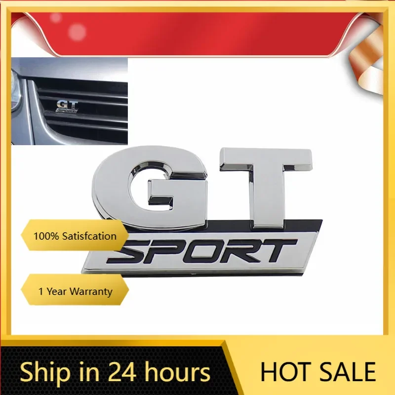 

2026 новые эмблемы 3D Chrome GT SPORT для MK5 GT 06-09, табличка с именем автомобиля, передняя решетка, значок, эмблема