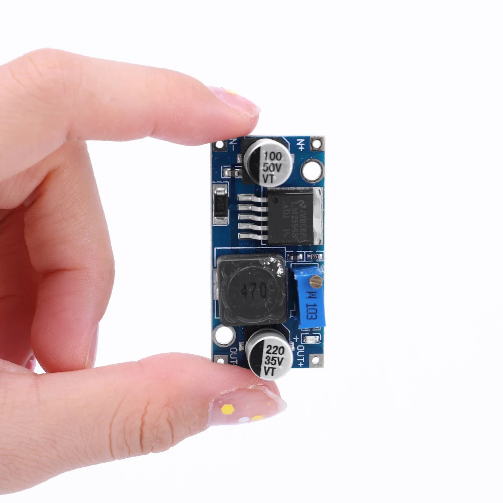 1-10Pcs LM2596 DC-DC Step-down Power Supply Module 3A Adjustable Step-down Module Voltage Regulator 24V 12V 5V 3V for Arduino