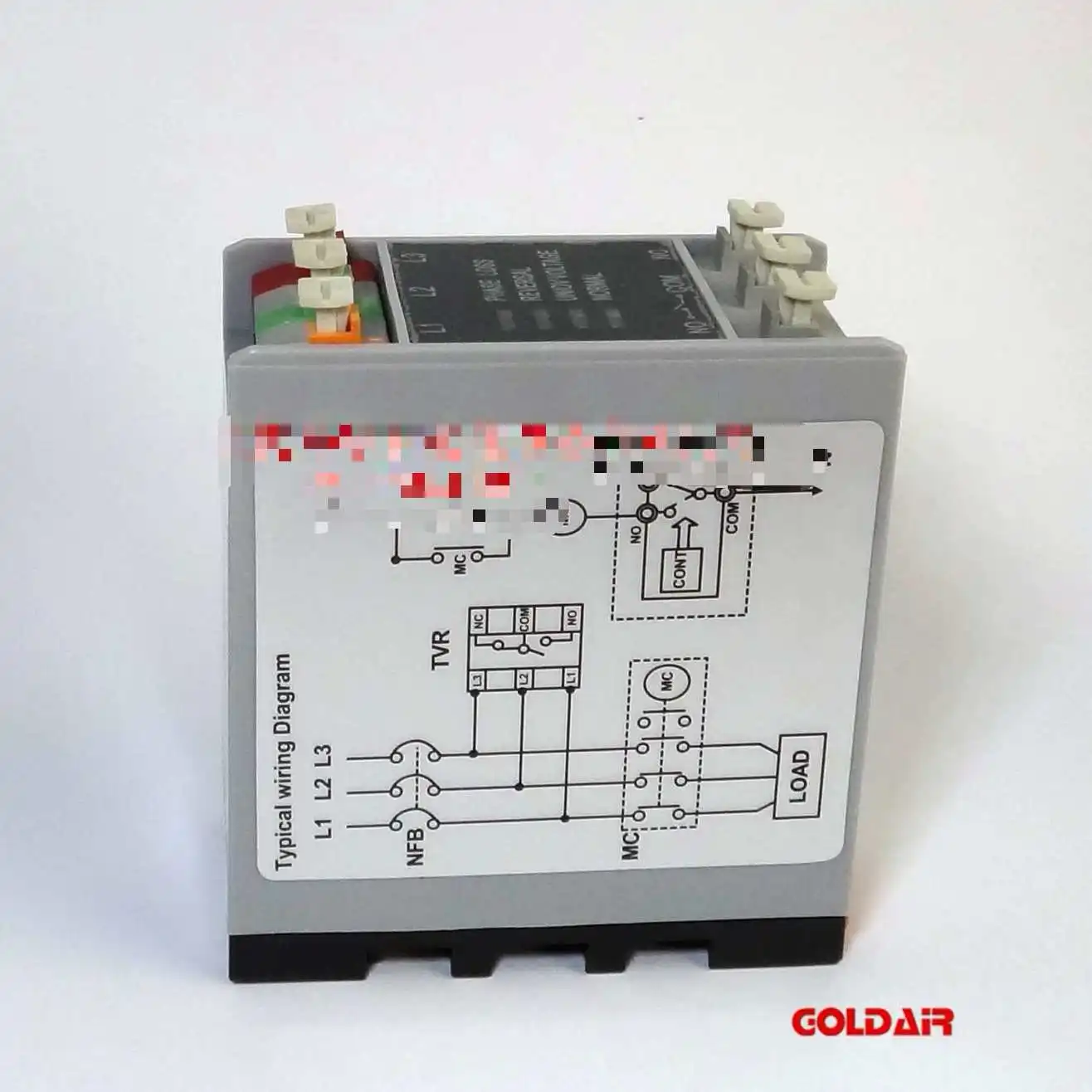 

TVR2000-NQ (M), TVR-NQ (M) phase sequence relay GOLDAiR three-phase AC protector