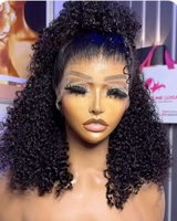Short Bob Curly 13x6 HD Lace Frontal Wigs Glueless Human Hair Afro Curly 13x4 HD Lace Front Human Hair Brazilian 5x5 Closure Wig