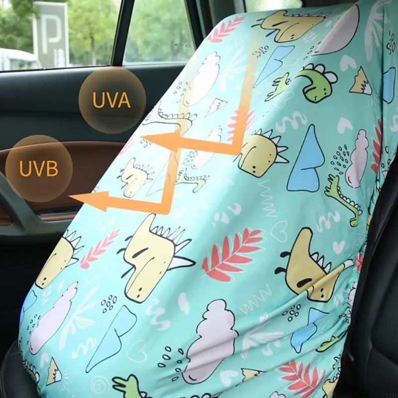 L5YF متعددة الوظائف مقعد السيارة غطاء مقعد السيارة Sunshade مقاومة للحرارة الحماية من حماية خفيفة الوزن إكسسوارات سهلة التثبيت