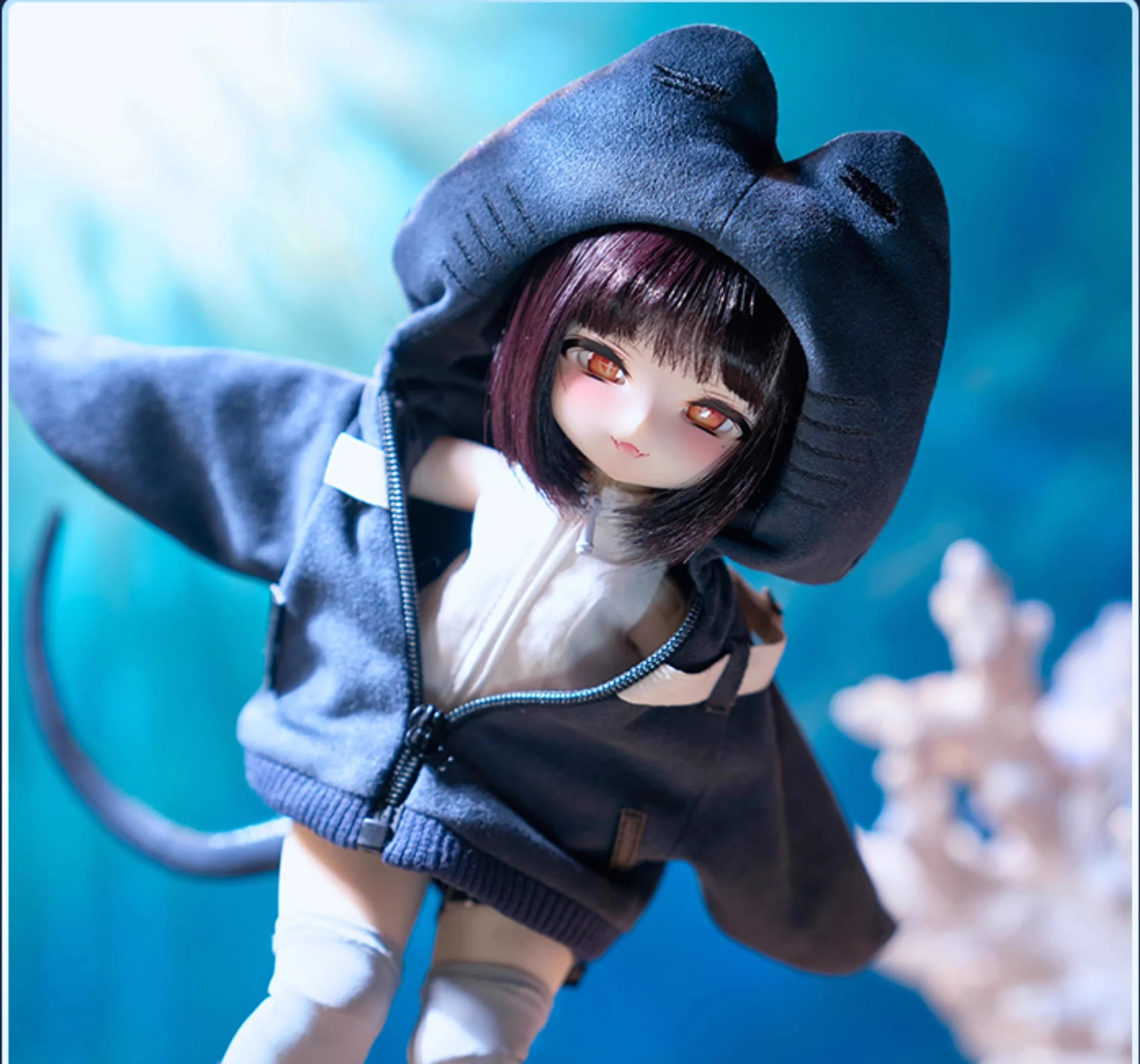 Spot inventario diablo pez veneno fragancia MJD muñeca articulada BJD 1/6 oficial auténtico personaje 2D DIY 27,5 cm muñecas