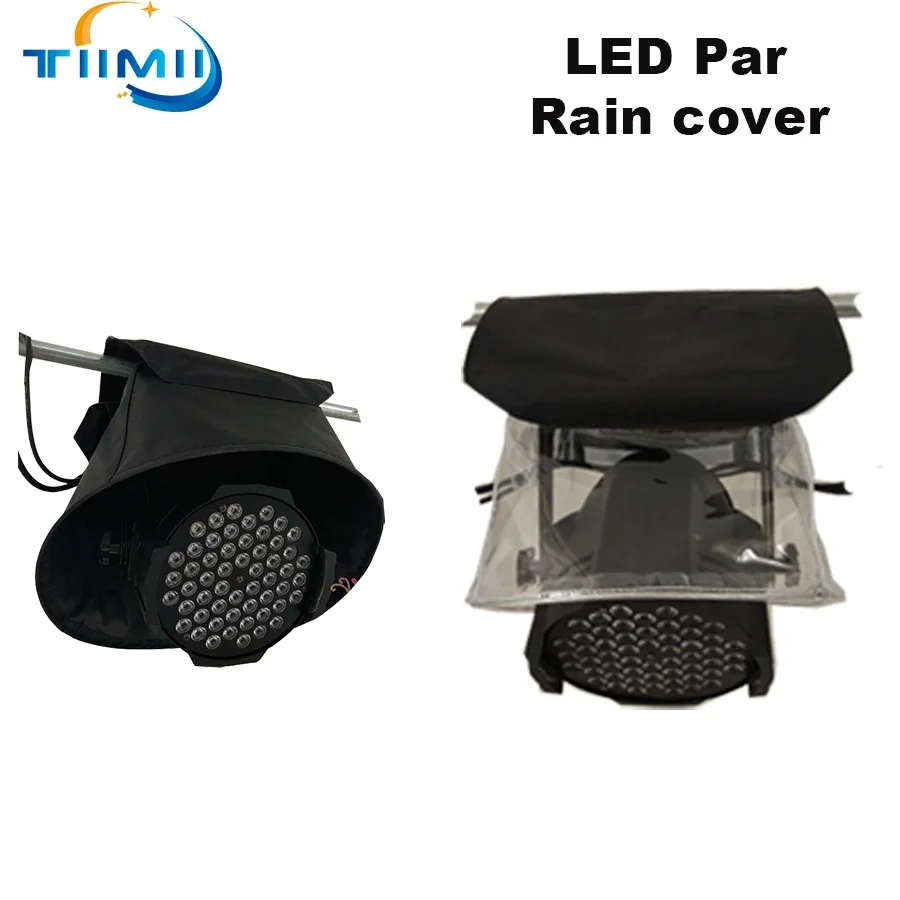 10~100pcs Led Par Rain Cover beam moving head Rain Snow Coat Waterproof Covers Transparent With Transparent Crystal Plastic