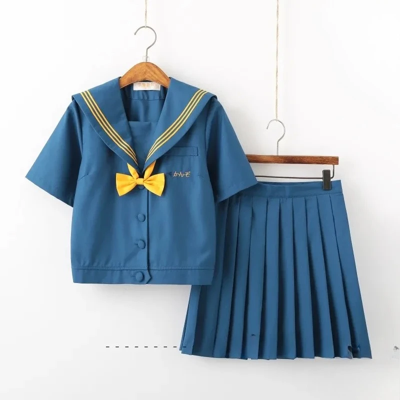 

Little Orthodox Placket Line Sailor Suit Japan fashion Student Jk Uniform Skirt Guan Xi Placket Made in Japan 2025 sdf3