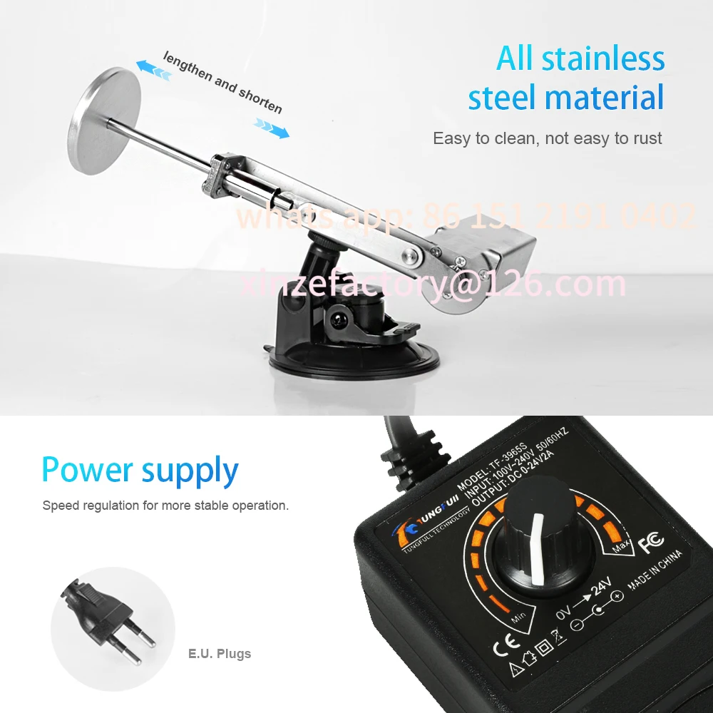 Customizable Electric Telescopic Linear Actuator Mini 0-24V DC Reciprocating Mechanism Motor 30-400RPM 45mm Stroke Telescopic Li