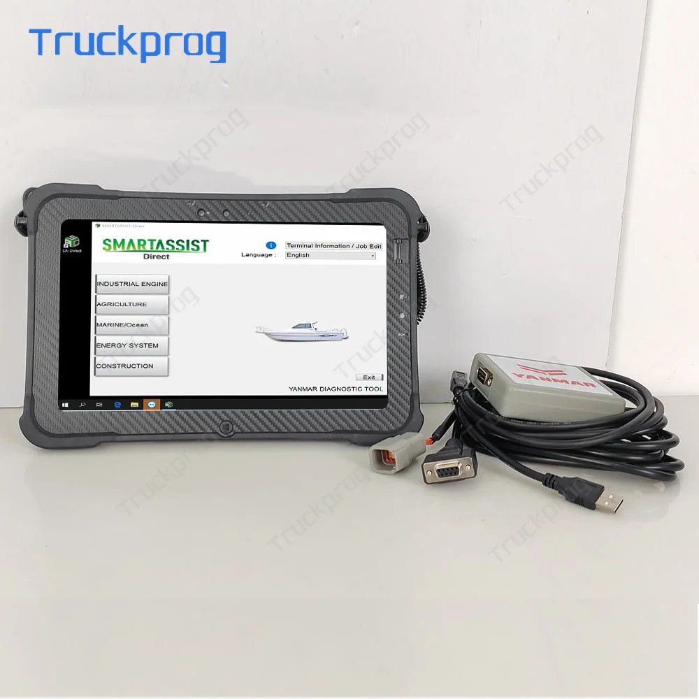 Xplore tablet Ready to use +For Yanmar diagnostic tool For Yanmar diesel engine excavator tractor marine generator diagnostic