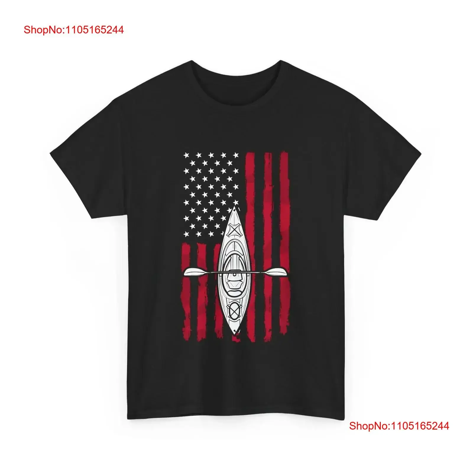 Kayaking T Shirt American Flag Lovers Kayaker  vintage Washed Versatile Soft Unisex fashion streetwear Breathable Stylish
