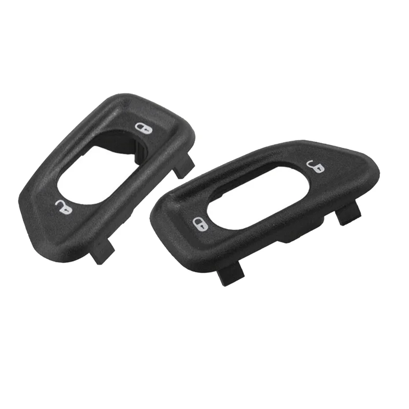 AEF3-1Pair 자동차 도어 잠금 스위치 베젤 68185911 AA 68185910 지프 랭글러 Jk 2011-2018 왼쪽 오른쪽 도어 스위치 프레임 Pa용 AA 부품