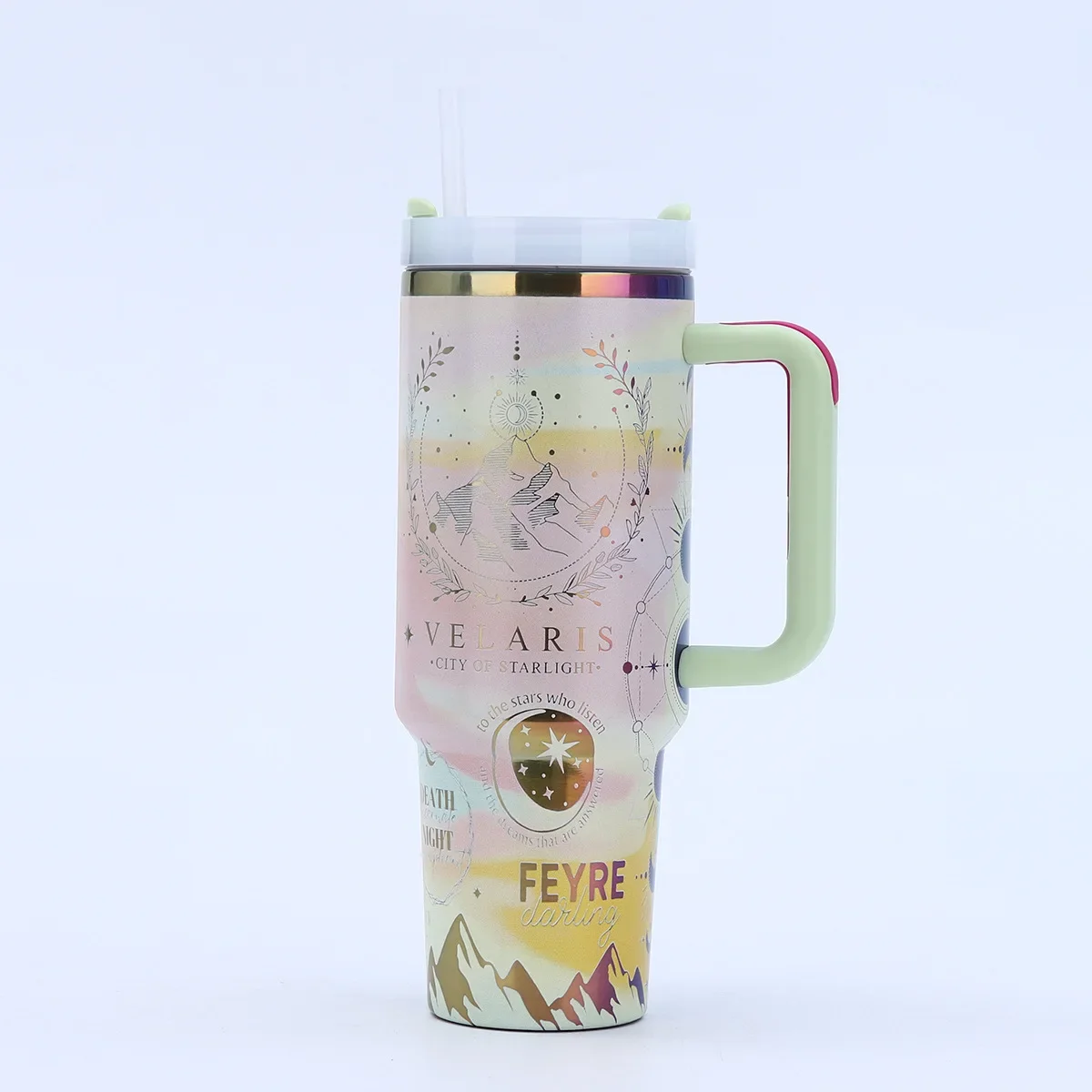 Stanley 40oz Stainless Steel Thermos Cup 304 Custom Creative 3D Printed