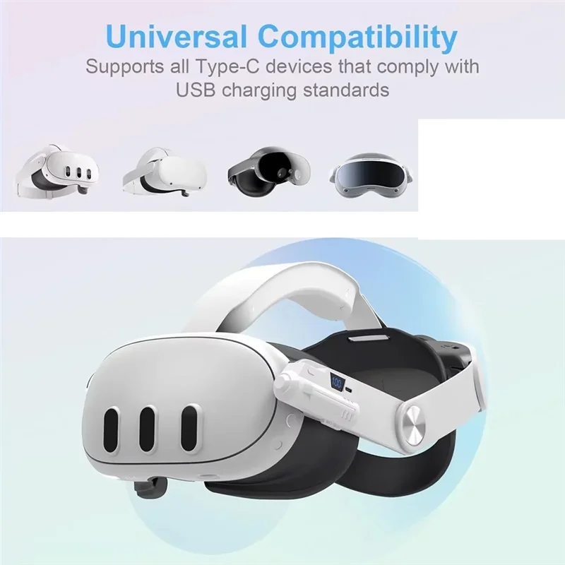 FFYY-Fast Charging Power For Oculus Quest 2 Digital VR Gaming Charging Treasure VR Accessories