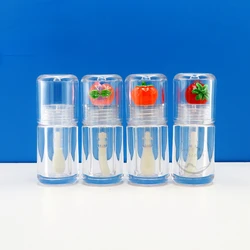 4ml Refillable Bottled Empty Tube Lip Gloss Tube Lipstick Tube Lip Glaze Bottle Eyelash Container Thick Rod Travel Supplies