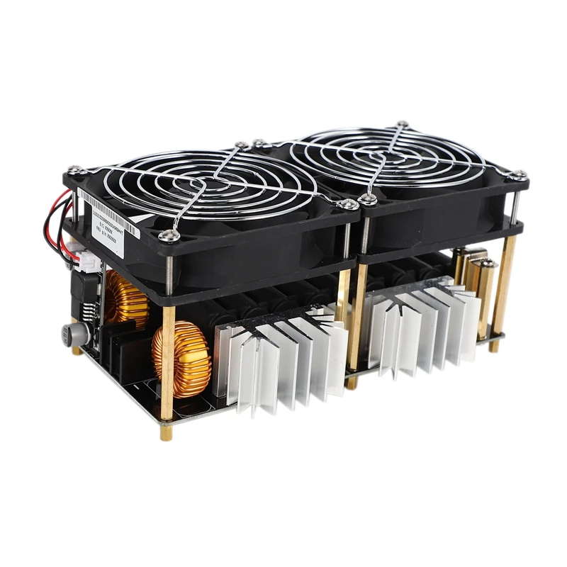 

2000W 50A ZVS Induction Heating Board Heater Module Flyback Driver Heater Dissipation Coil Dual Fan With Copper Tube