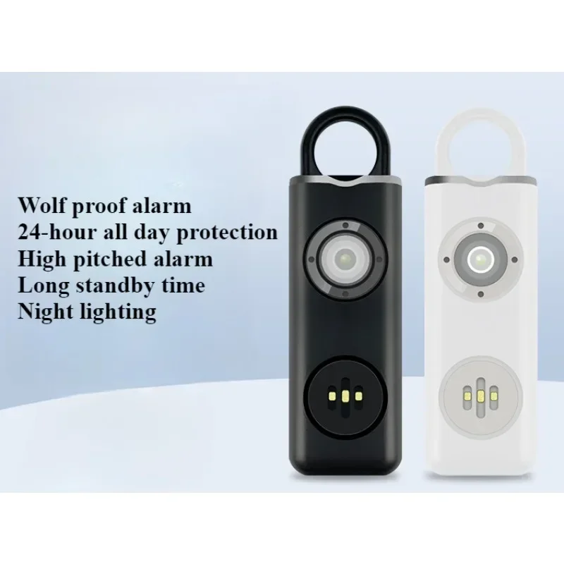 Electronic Anti Wolf Device Integrated Charging Personal Alarm Female Student Protection Keychain