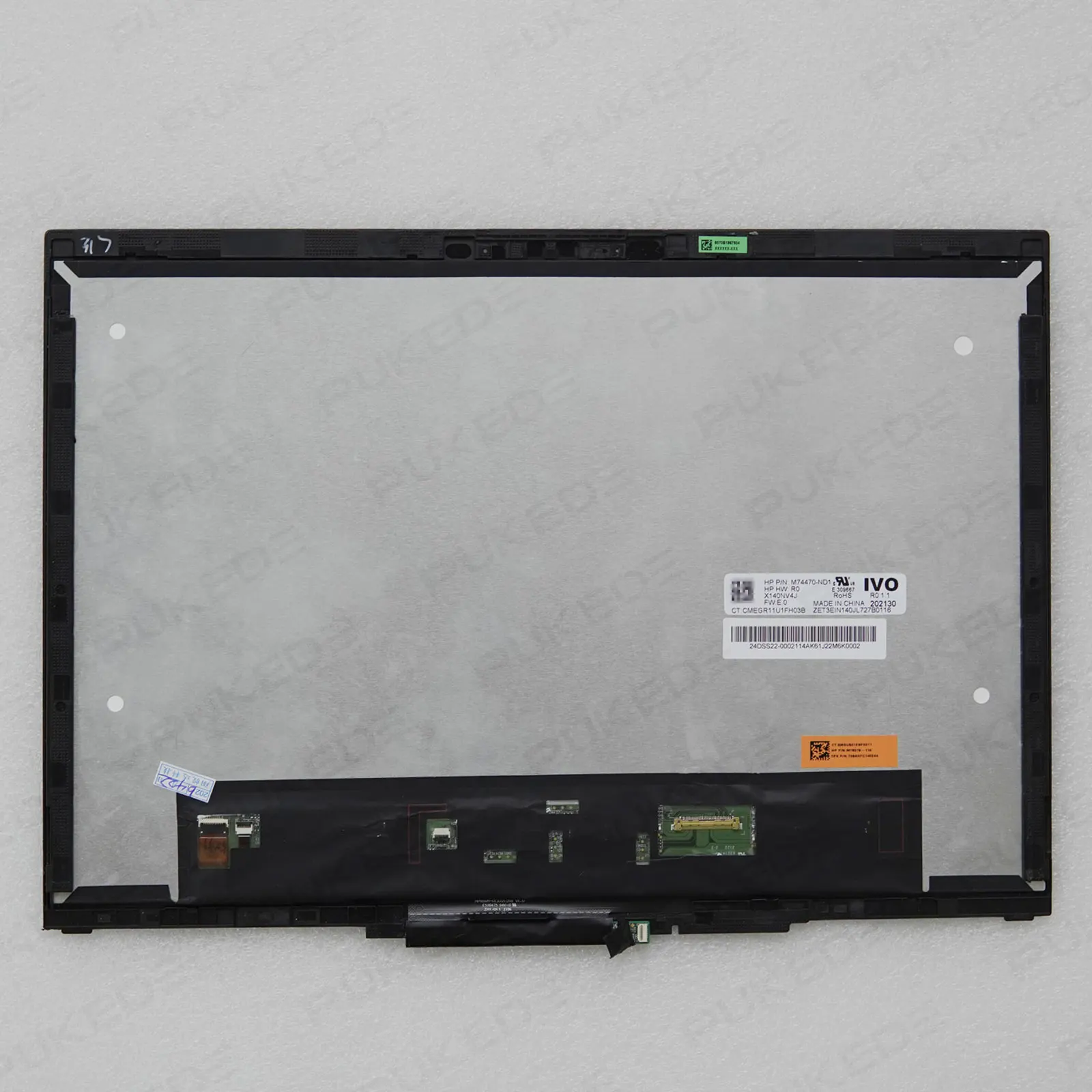 

For EliteBook x360 1040 G10 14.0"inch LCD Touch Display Screen Replacement Assembly With Frame N/P:M76079-110 WUXGA 1920x1200