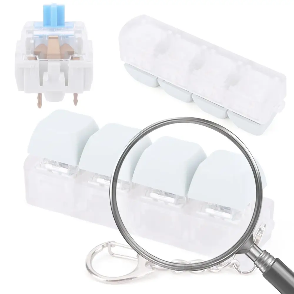 

Keyboard Key Toy Party Stress Relief DIY Fidget Button Keycap Stress Relief Toy For Children Adults Gifts Finger Button