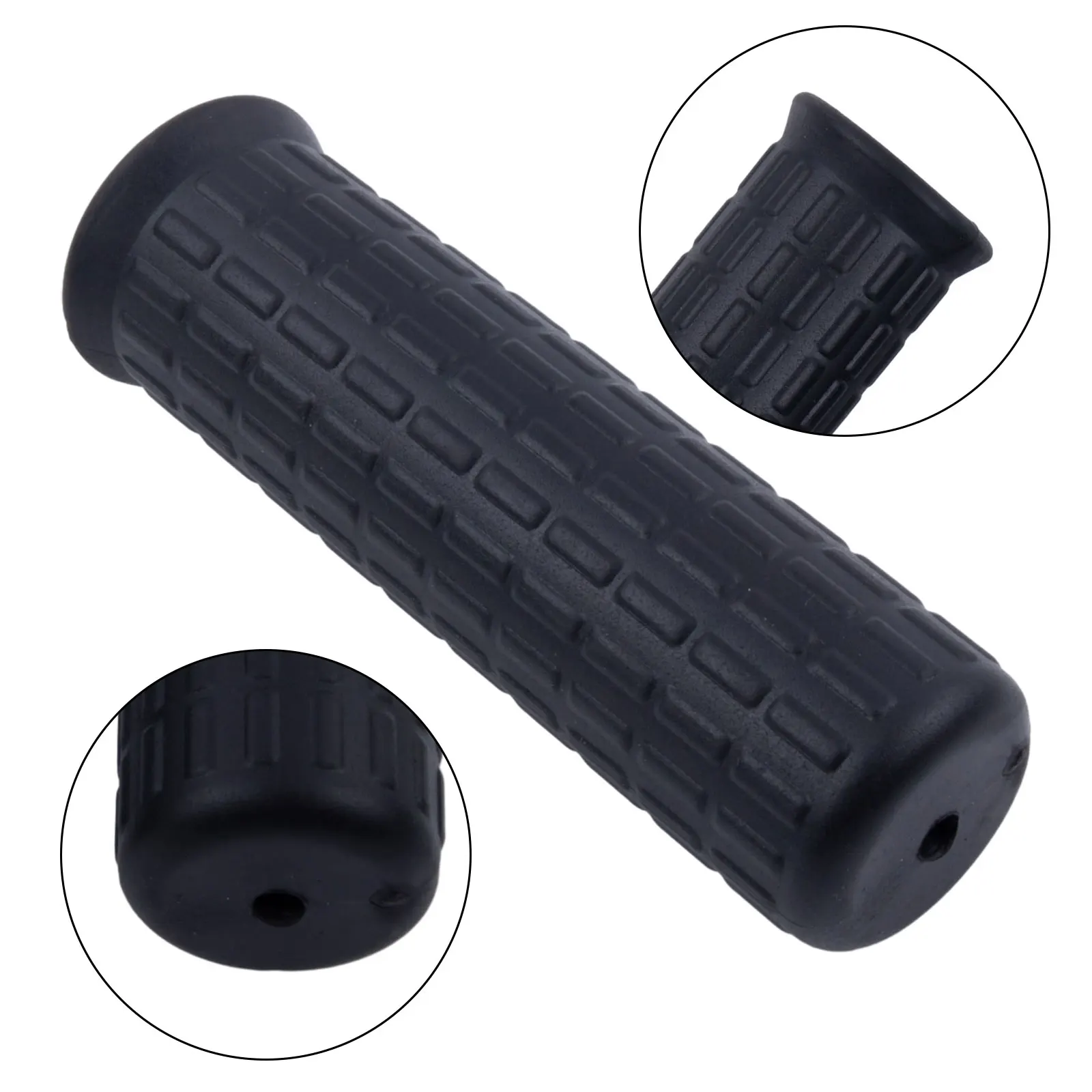 Imagem -04 - Alças de Carrinho de Mão Tubos Redondos de Borracha Anti-skid Absorção de Choque Universal à Prova de Intempéries Substituição Alça Capa 1232 mm Peças