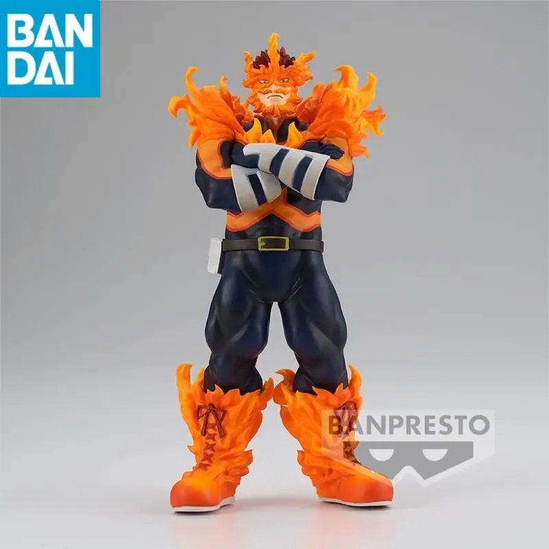 In Stock Genuine Bandai Namco My Hero Academia AOH Endeavour PVC 19cm Anime Figure Model New Unopened Desktop Ornament Toys Gift