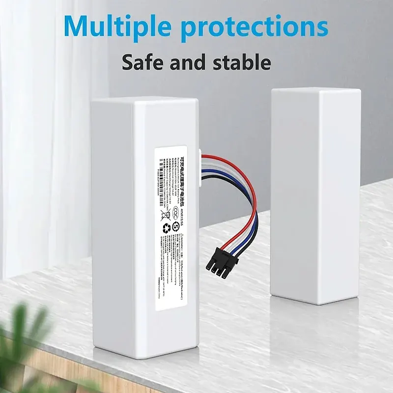 

100% Original Replacement Battery For Xiaomi Robot 1C P1904-4S1P-MM Mijia STYTJ01ZHM Vacuum Cleaner Sweeping Mopping Robot G1