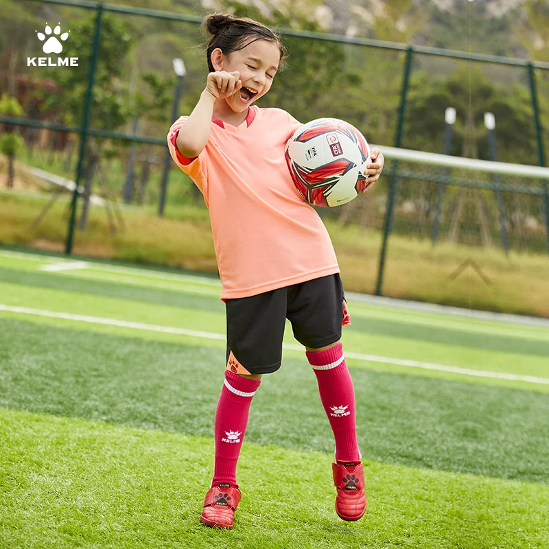 KELME Kid skarpety piłkarskie piłka nożna pończochy konkurs treningowy koszykówka Over Knee wysokie oddychające skarpety sportowe 8101WZ3001