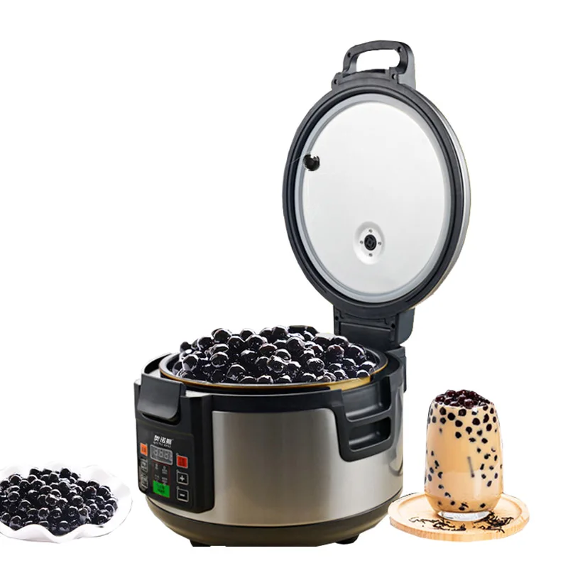 Boiled 2-4KG Automatic Pearl Boiling Machine Red Bean Sago Cooking Pudding Cooker Commercial Pearl Boiling Pot