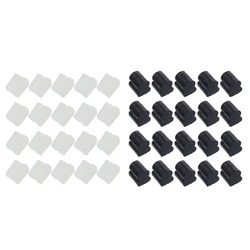 YD61 20Pcs Large Euphonic/Tuba/Horn Piston Pad Rotary Valves Silicone Pad Noises Resistant Rotary Valves Silicone Buffering Stop