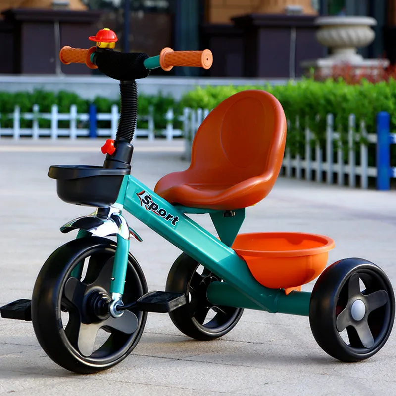 

Children's Tricycle 1-3-6 Bicycle Light Trolley Male and Female Baby Child Bicycle Large Can Ride Ride on Toys Kid Kick Scooter