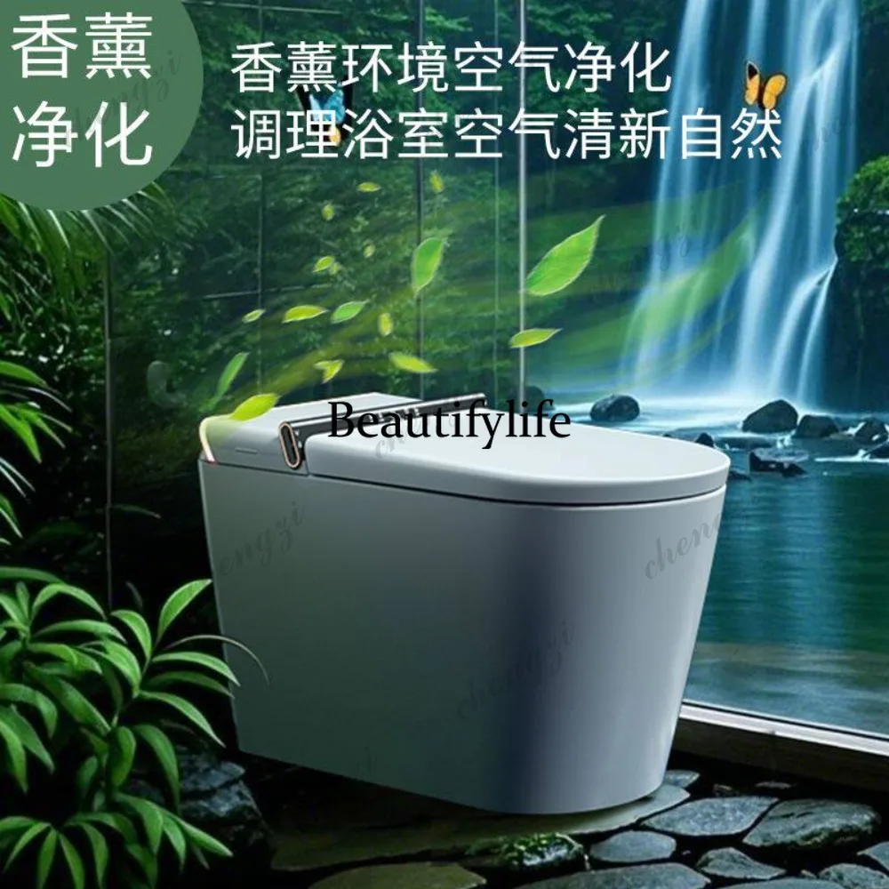 

Upgrade the smart home toilet without water pressure limit, fully automatic power failure flushing toilet