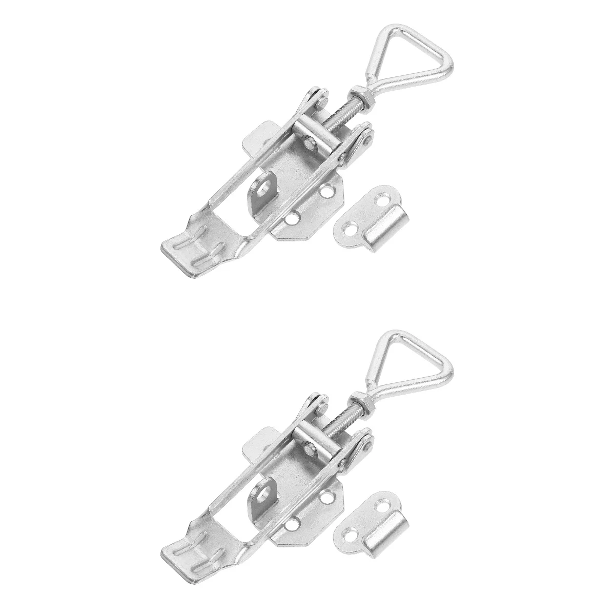 2 PCS Heavy Duty Trailer Latch Accessories Components Steel For Tail Gate Closure Door Knob