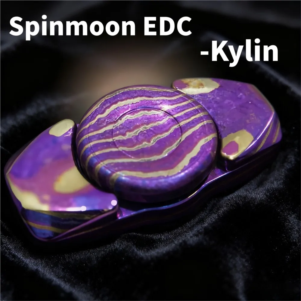 Spinmoon EDC Kylin Fidget Spinner Fidget Speelgoed Voor Volwassenen Bureau Volwassen Zintuiglijke Speelgoed Nieuwigheid Speelgoed Behandeling Gevoel Gyro