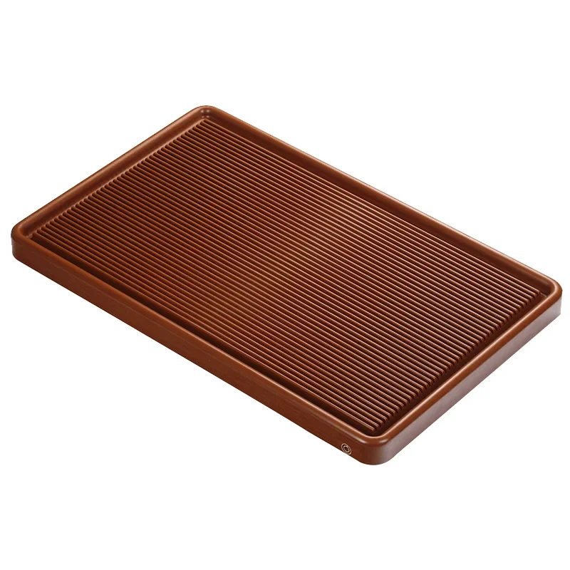 

Yellow material household German bakelite tea tray, whole tea table, modern, simple, light luxury tea sea, dry brewing table,