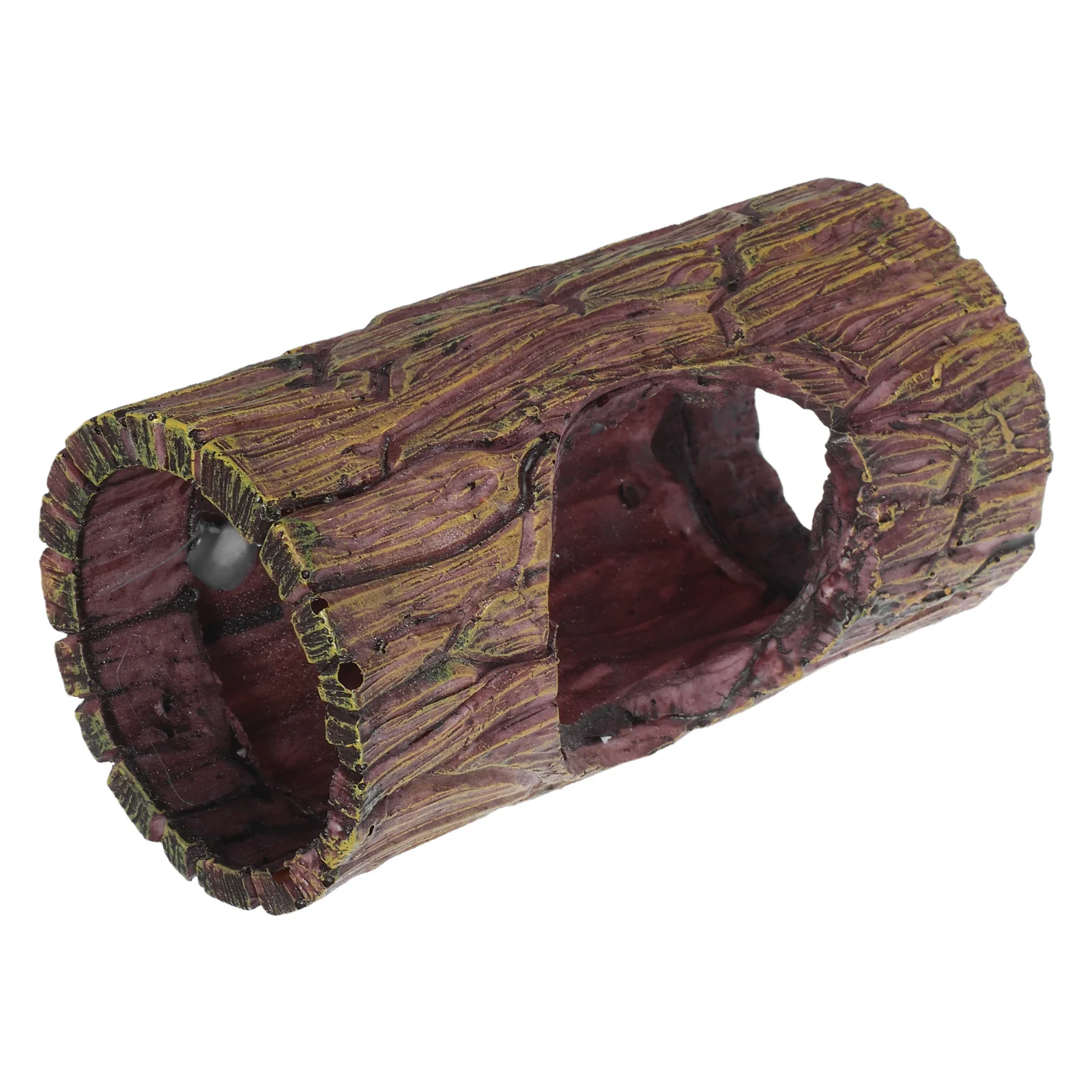 نابض بالحياة أبو بريص الراتنج مخبأ النباح سجل شجرة الكهف شفط كأس الزواحف إخفاء الكهف للبرمائية الموئل ديكور الزواحف النباح إخفاء