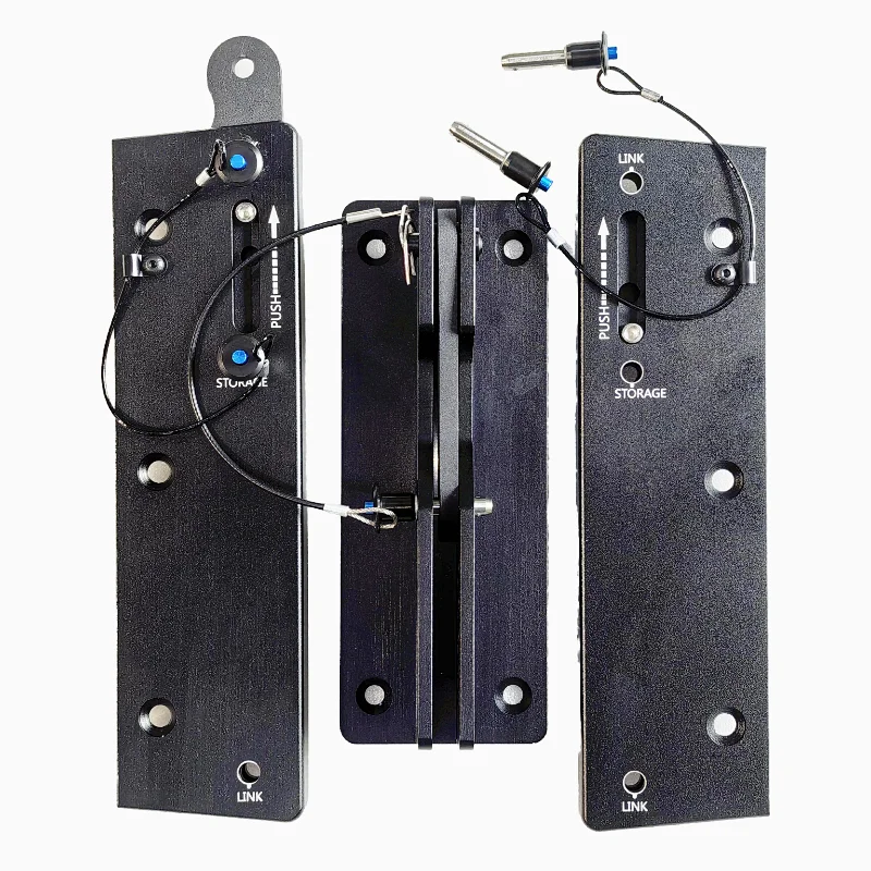 1set 10 Inch, 3 Point Loading Professional Speaker With Line Array Parts Aluminum