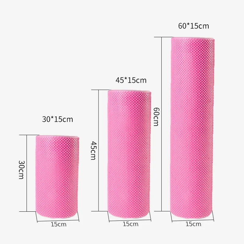 1Pcs 30/45/60CM EVA Yoga column Gym Fitness Back Roller Pilates Yoga Exercise Muscle Massage Roller Yoga Block For Home Trainer