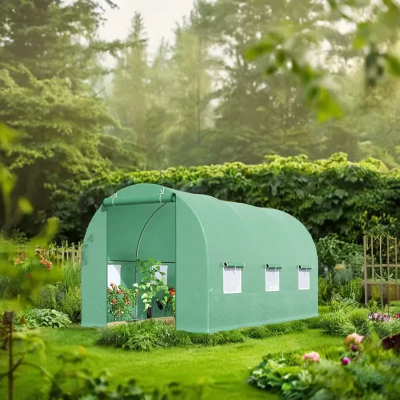 Galvanized Steel Frame Equipment for Agriculture Greenhouse and Vegetable Tunnel Greenhouses