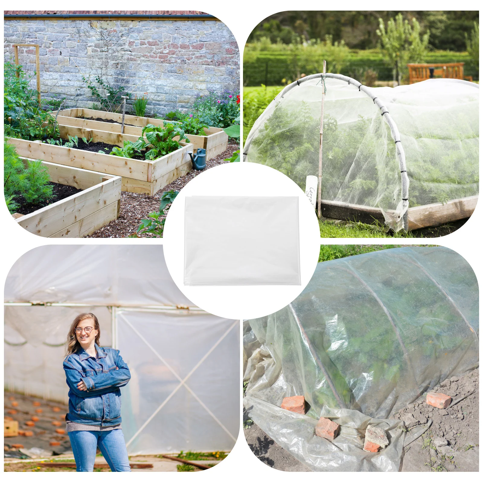 

Tarpaulin Heavy Duty Cover Camping Waterproof PE Multipurpose Boat Rain Pool Outdoor Plants