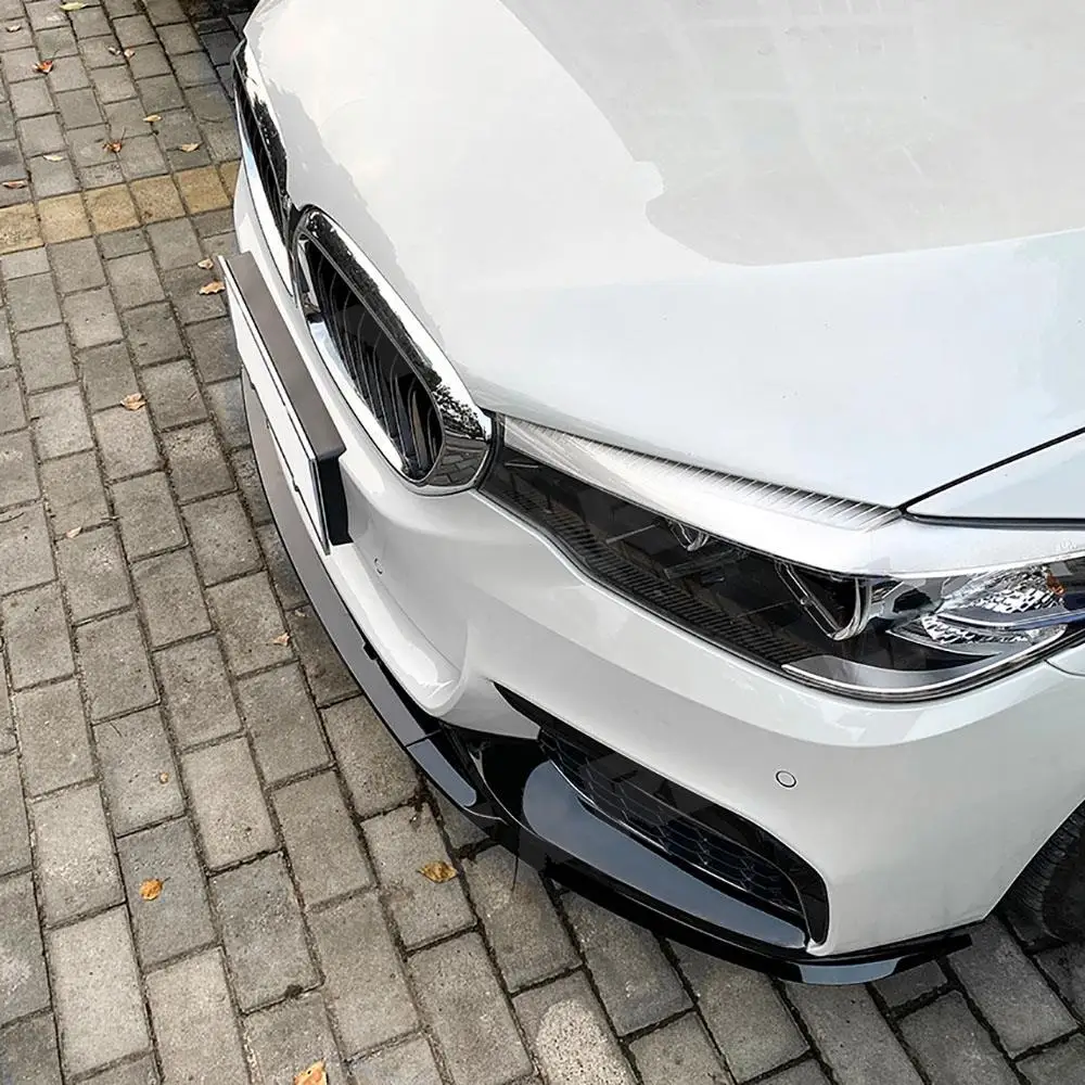

Front Bumper Lip Chin Lip Splitter Flaps Car Styling Bodykits for BMW 5 Series G30 Pre M Sport 2018 2019 2020 Bumper Accessories