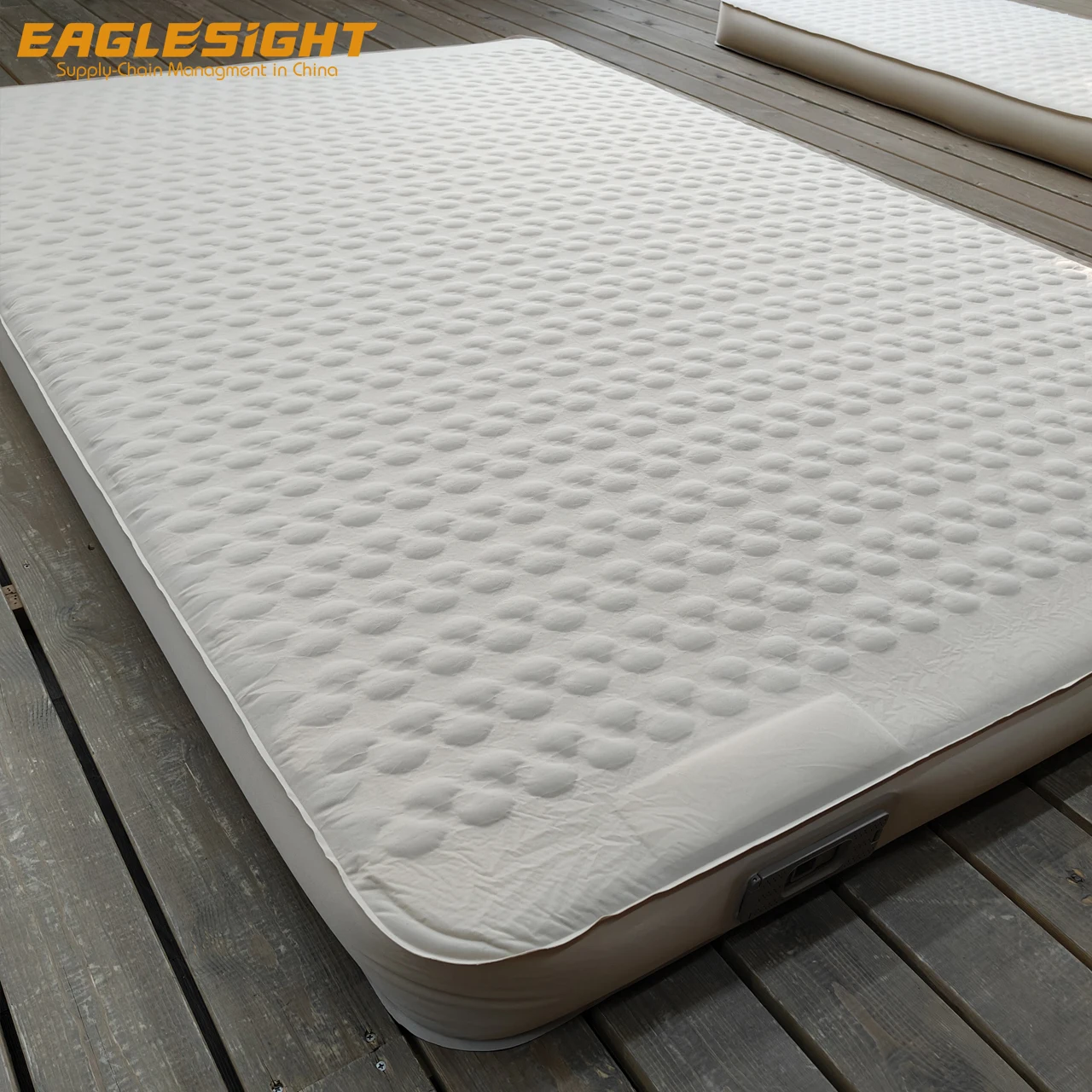 

Factory Price Double Camping Self Inflating Mattress Folding Mat With Air Pump Durable 30D TPU Inflatable Sleeping Pad